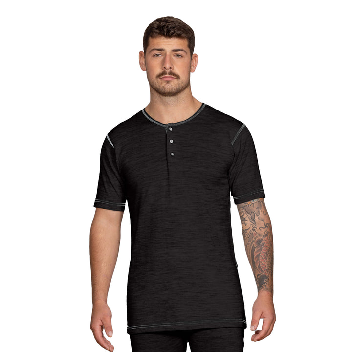 Weft D23 Rugged Button Front Short Sleeve