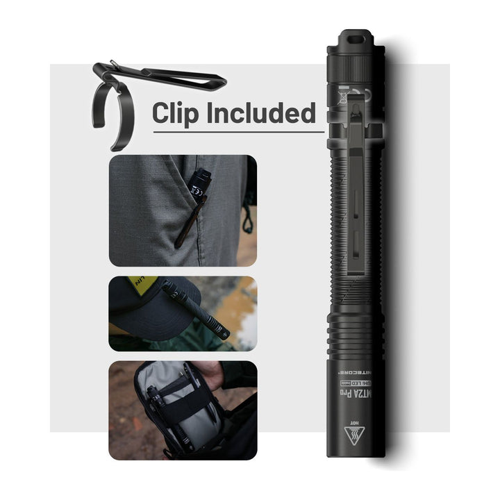 Nitecore MT2A PRO Rechargeable Flashlight - 1000 lumens