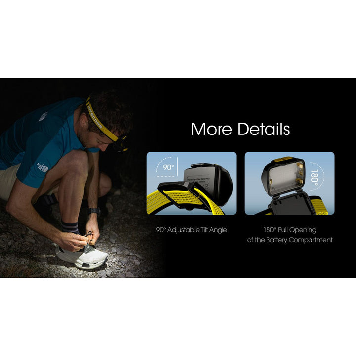 Nitecore UT27 Pro Rechargeable Headlamp 800 lumens