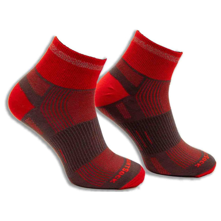 Wrightsock Run Reflective Quarter Socks