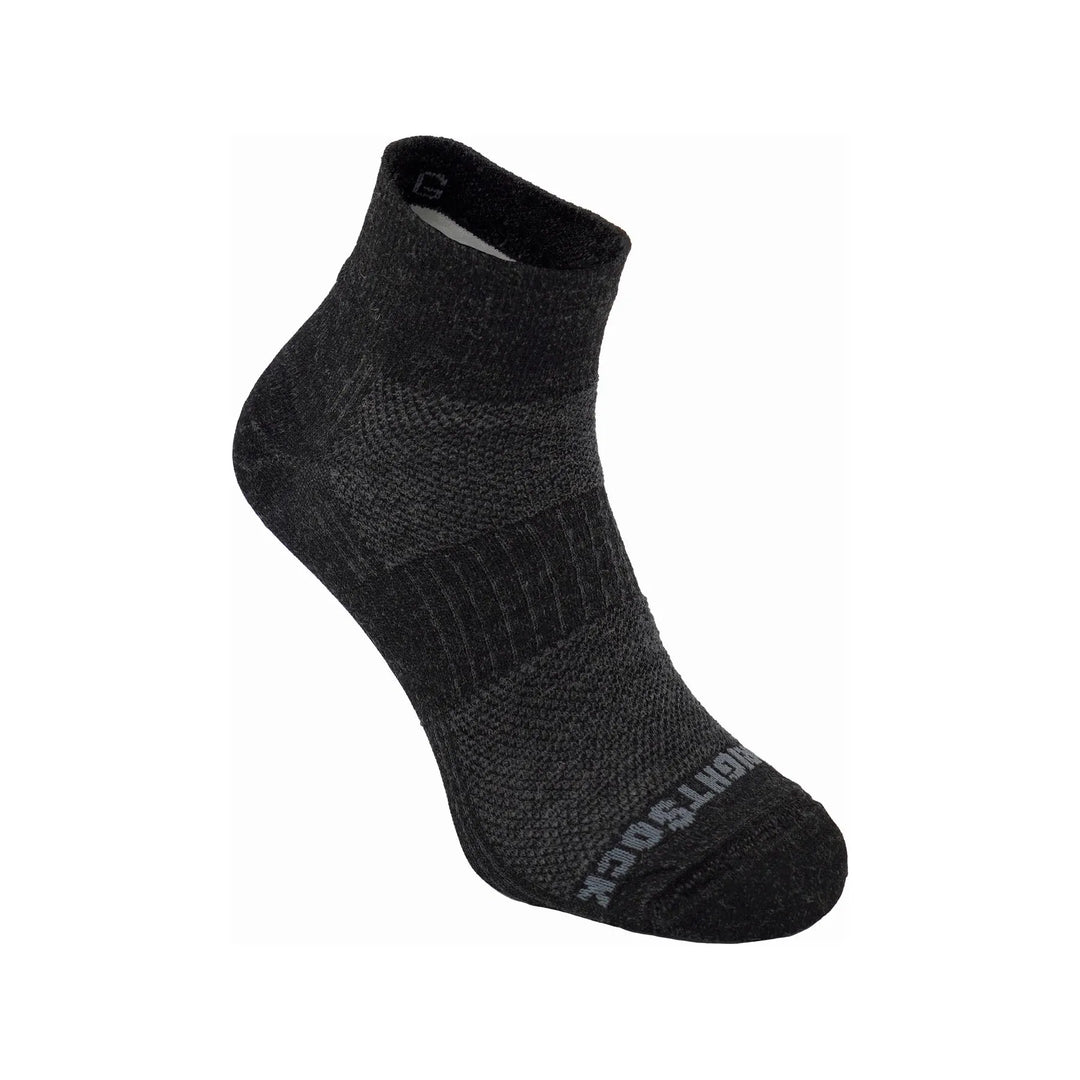 Wrightsock Blisterproof Merino Coolmesh II Quarter Socks