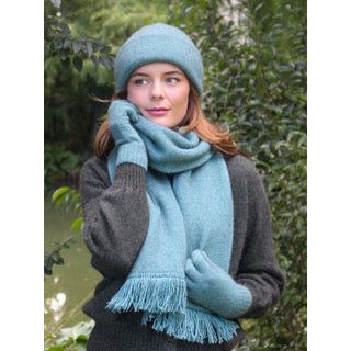 Possum Merino Plain Gloves - Lothlorian Knitwear