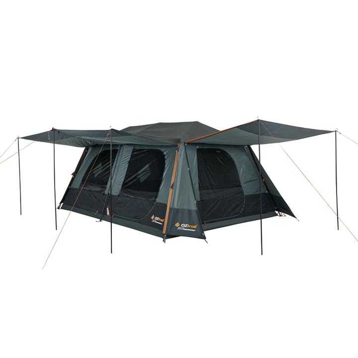 OZTrail Fast Frame Headland 10P Dome Tent with Lighting