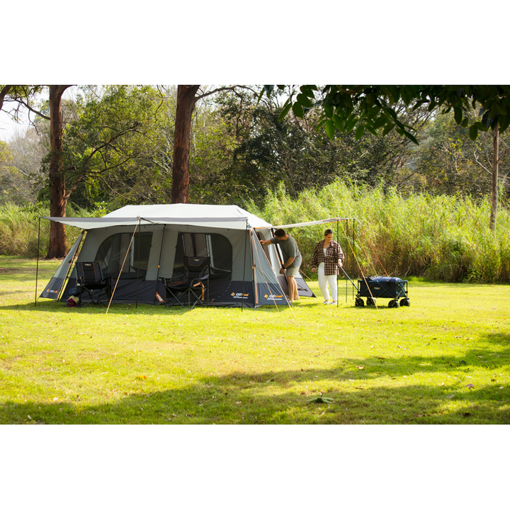 OZTrail Fast Frame Headland 10P Dome Tent with Lighting