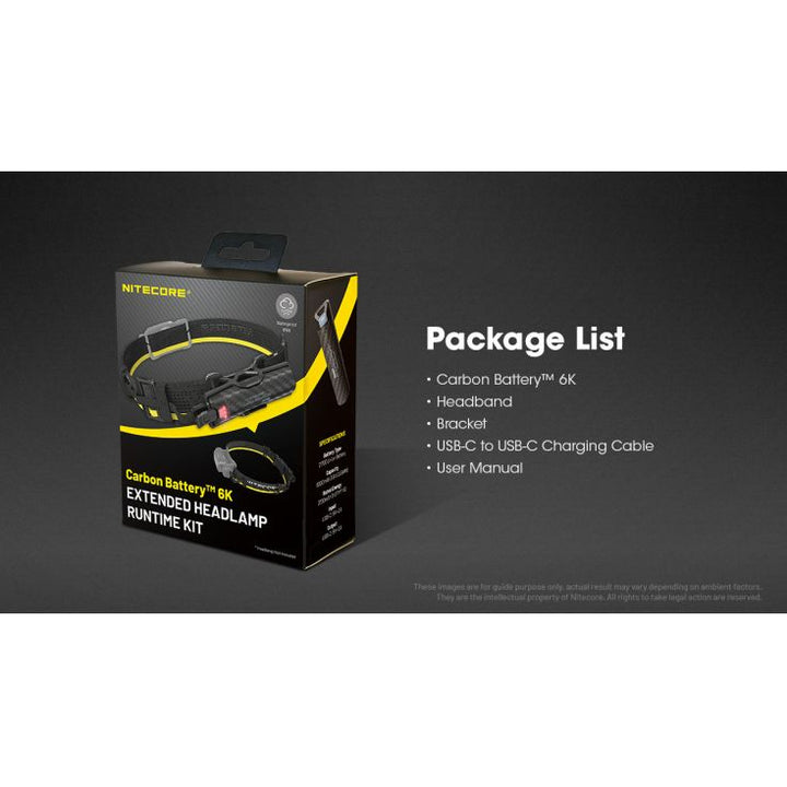 Nitecore Carbo 6K Battery Kit