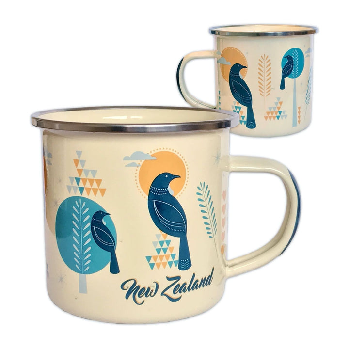 Wild Kiwi Stainless Steel Mug - Tui