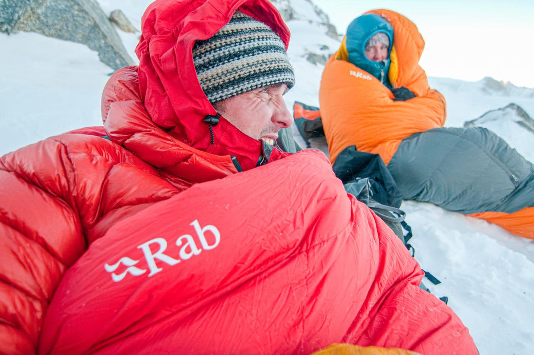 Rab sleeping bags in alpine conditions — Rab NZ at Dwights Outdoors