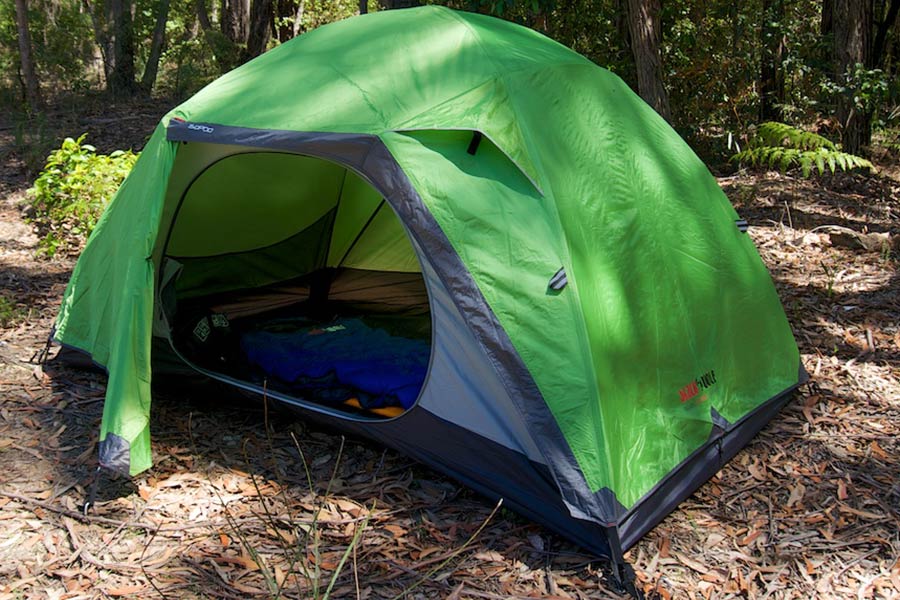 tent in use