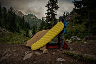 camping sleeping mat self inflating