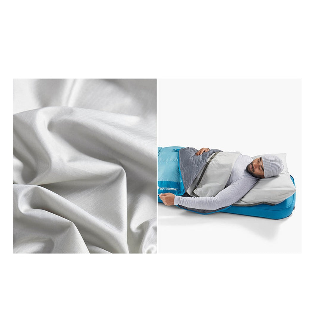 Sea to Summit Silk Blend Sleeping Bag Liner materials and use