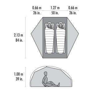 MSR Freelite 2 Person Hiking Tent