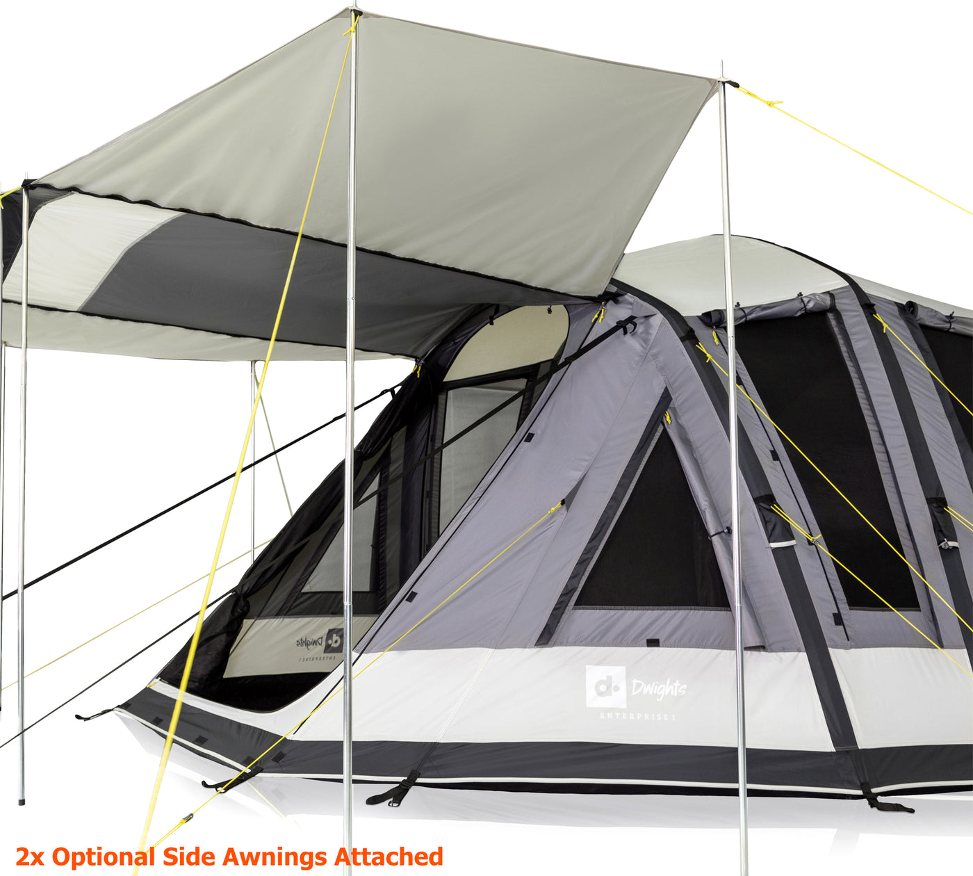 Enterprise 1 Blackout Tent & Enterprise Inflatable Shelter Combo