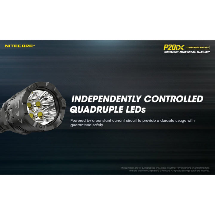 Nitecore P20iX - 4000 lumens