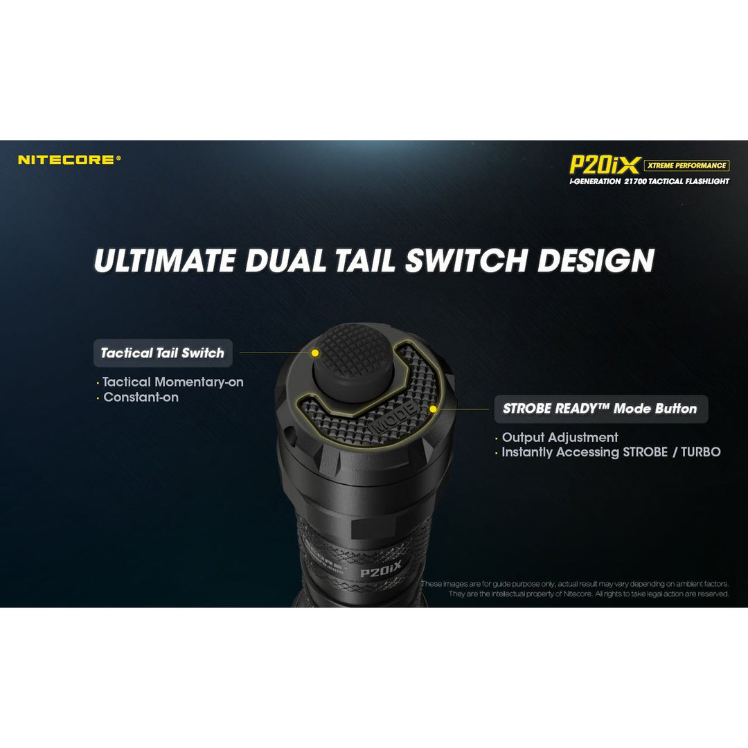 Nitecore P20iX - 4000 lumens