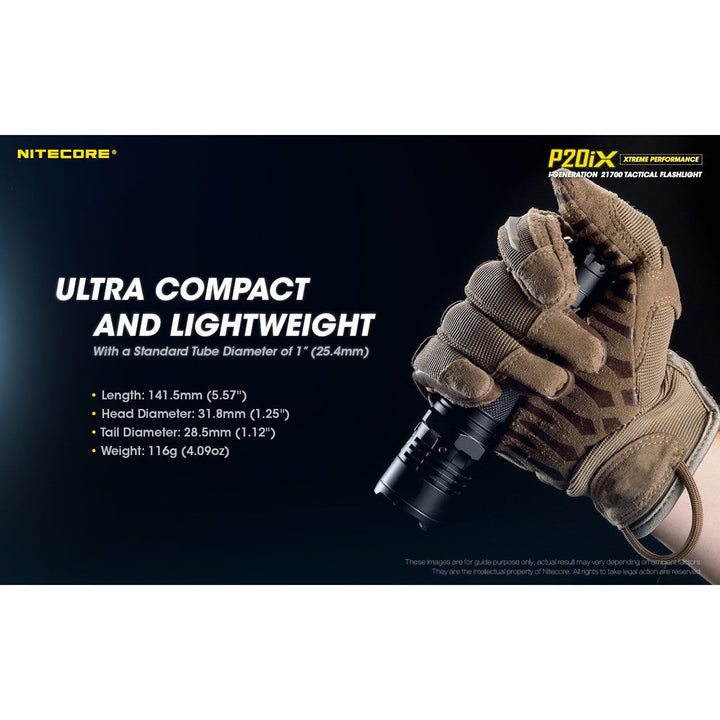 Nitecore P20iX - 4000 lumens
