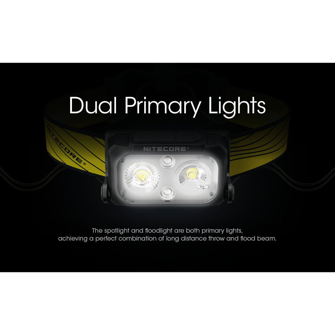 Nitecore NU25 V2 Rechargeable Headlamp (400 lumens)