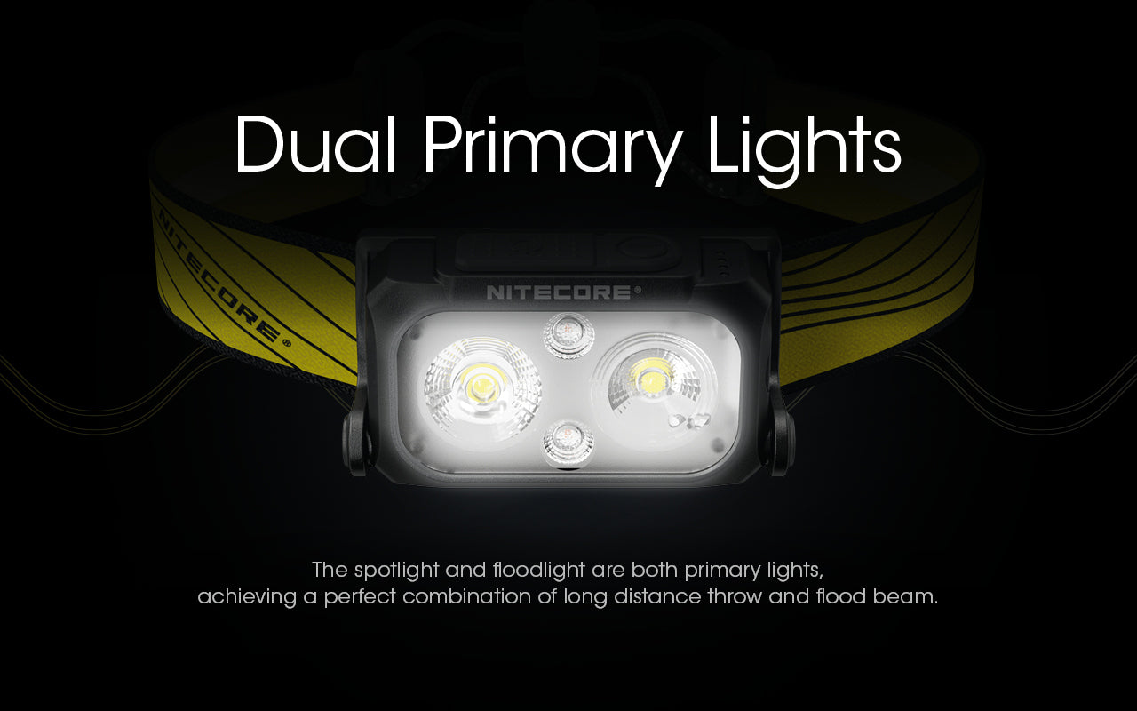 Nitecore NU25 V2 Rechargeable Headlamp (400 lumens)