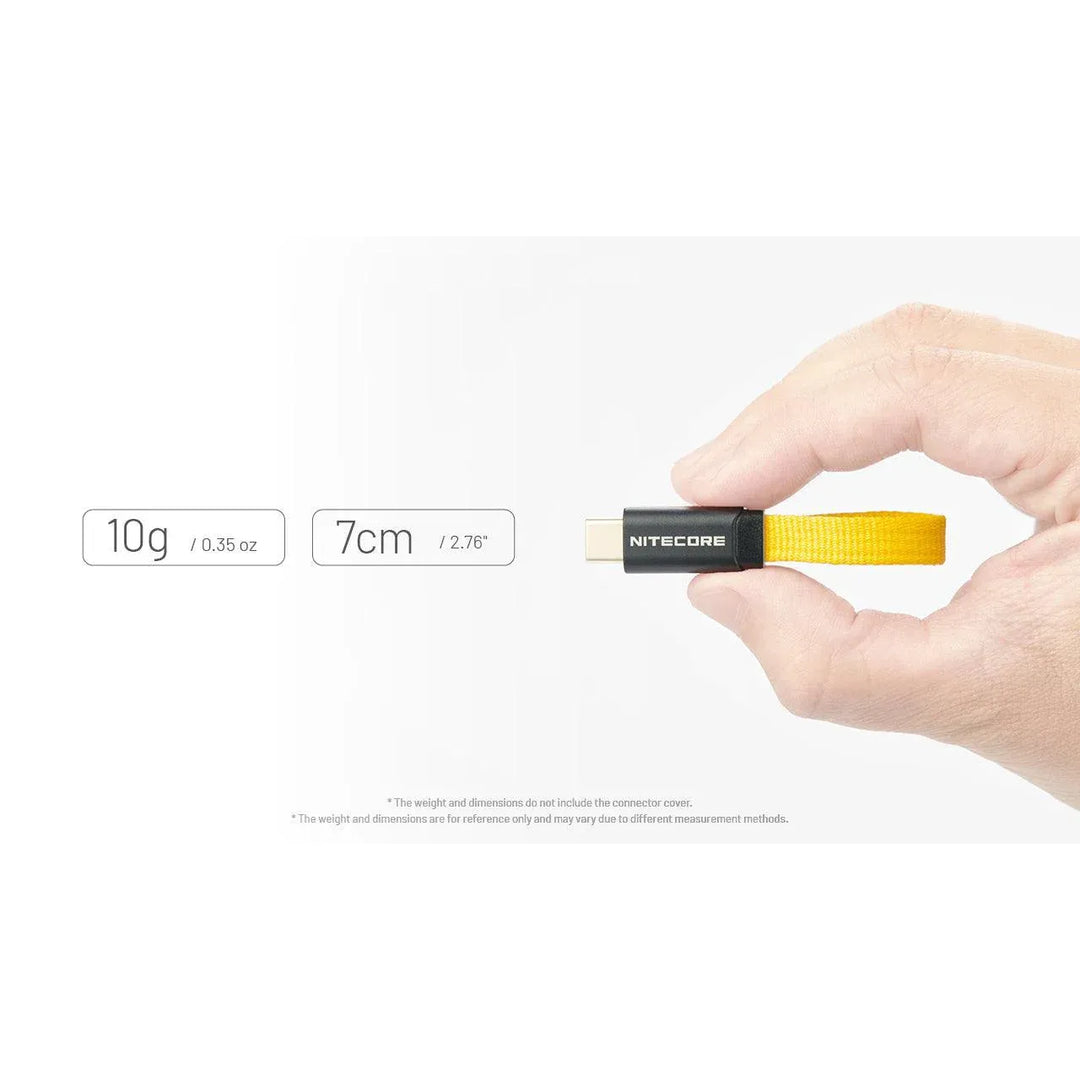 Nitecore NLink10 USB-C Cable — detail | Nitecore NZ