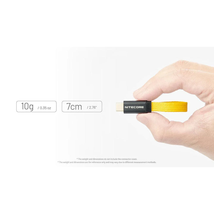 Nitecore NLink10 USB-C Cable — detail | Nitecore NZ