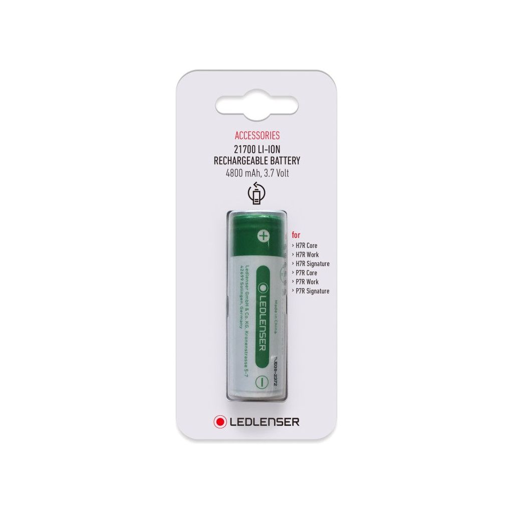 Ledlenser Spare 21700 Li-Ion battery (H7R/P7R)