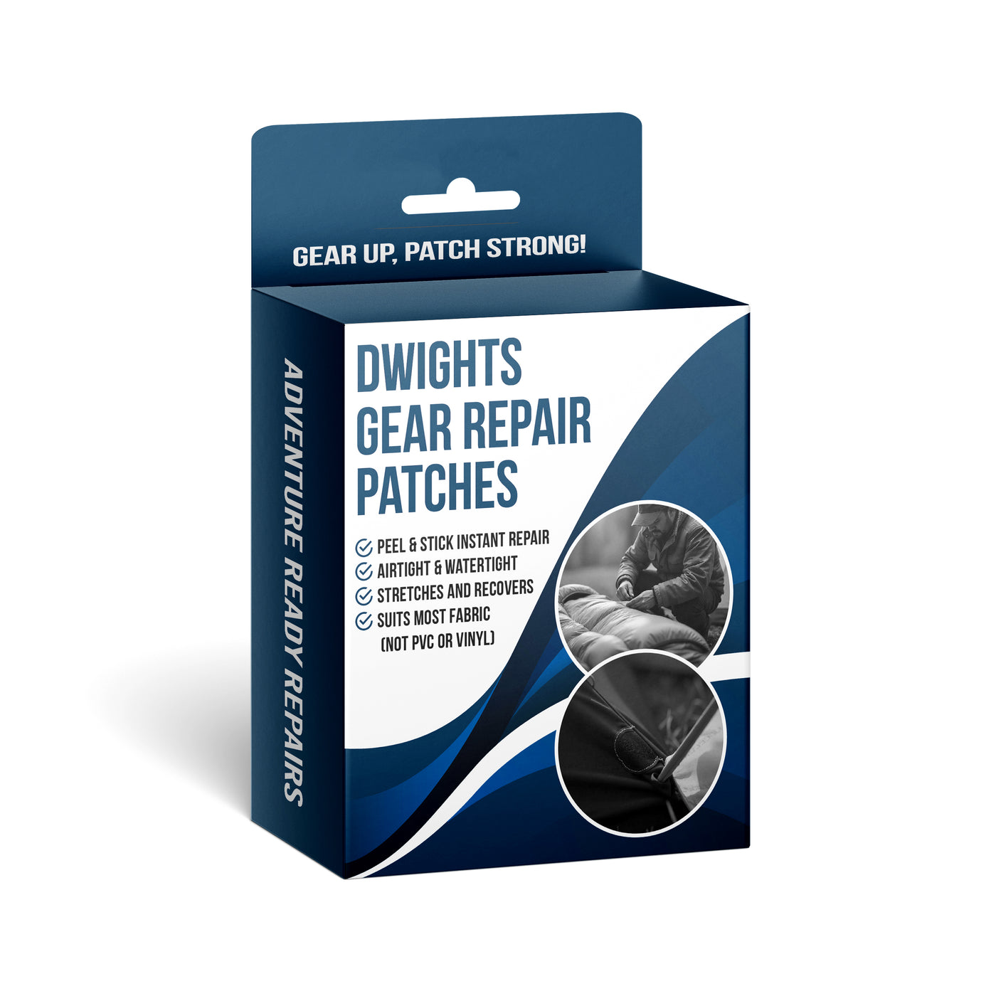 Dwights Gear Repair Patches (Long Roll)