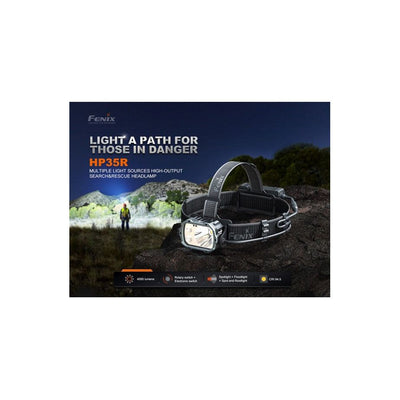 Fenix HP35R 4000 Lumen Rechargeable Headlamp