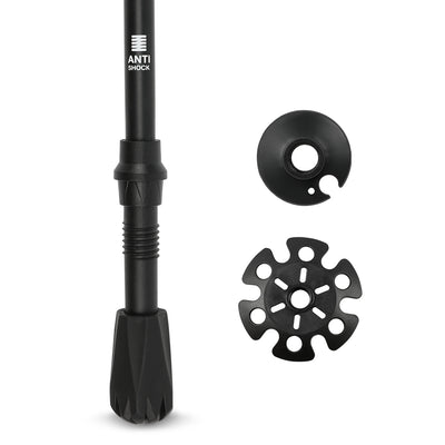 Peak XV Traveller Cork & Carbon Antishock Folding Poles (Pair)