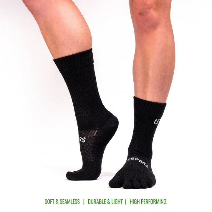 Creepers Merino Crew Sock — detail | Creepers NZ