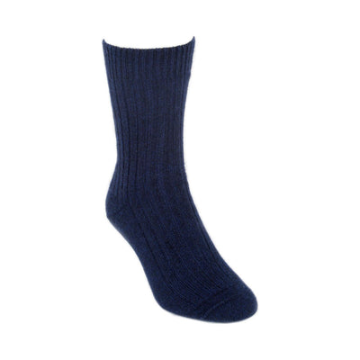 Possum Merino Casual Rib Sock - Lothlorian Knitwear