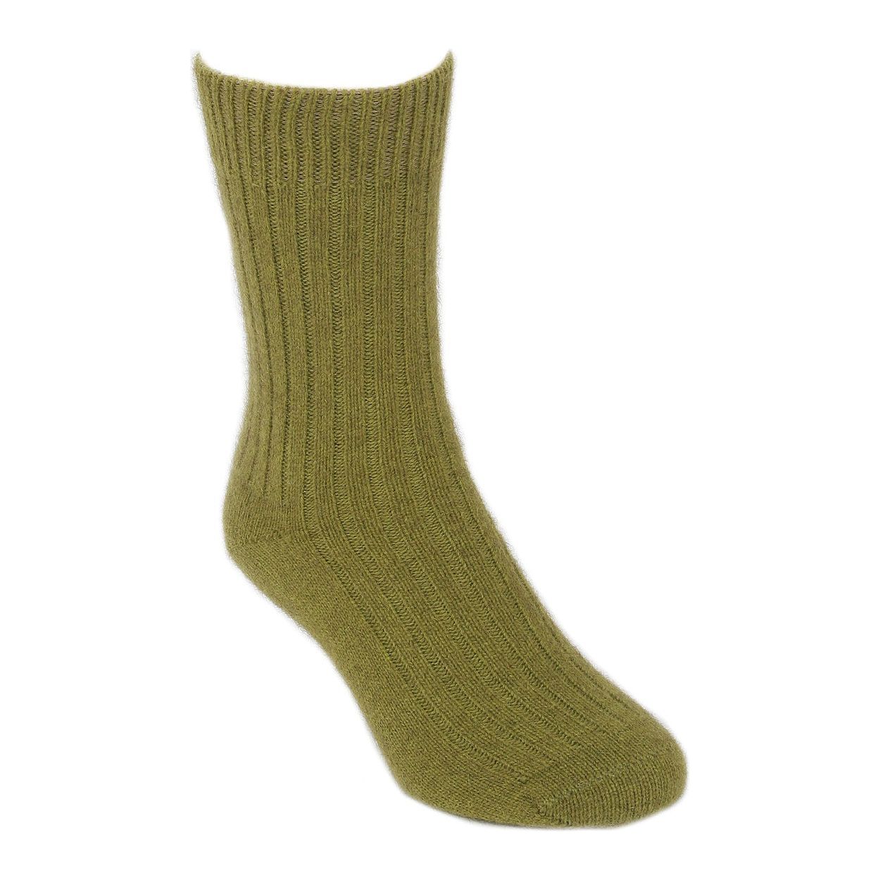 Possum Merino Casual Rib Sock - Lothlorian Knitwear