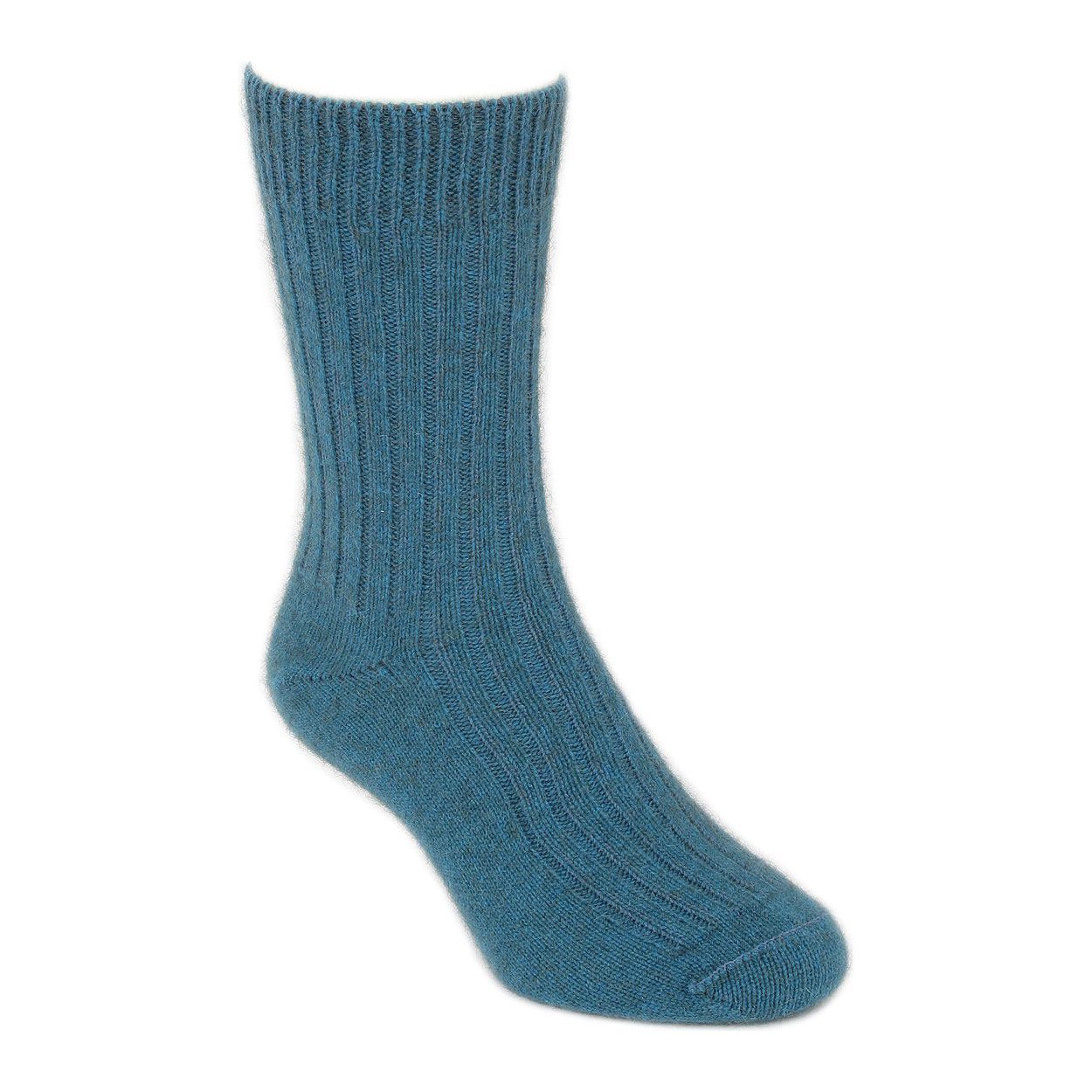 Possum Merino Casual Rib Sock - Lothlorian Knitwear