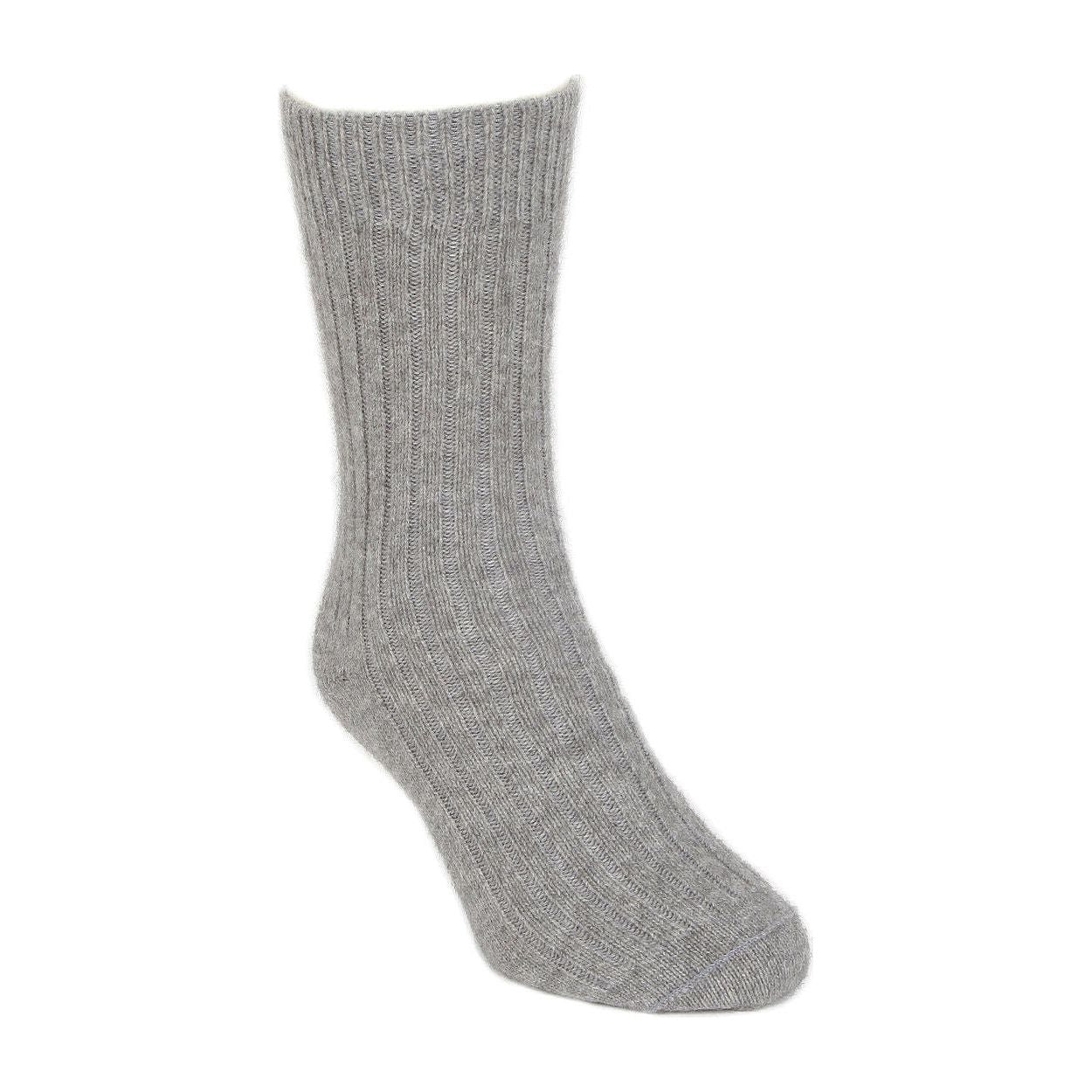 Possum Merino Casual Rib Sock - Lothlorian Knitwear