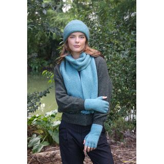 Possum Merino Fingerless Glove - Lothlorian Knitwear