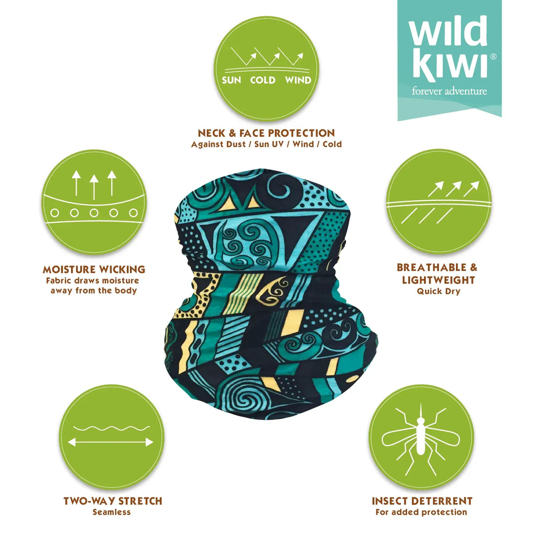 Wild Kiwi Neck Tube