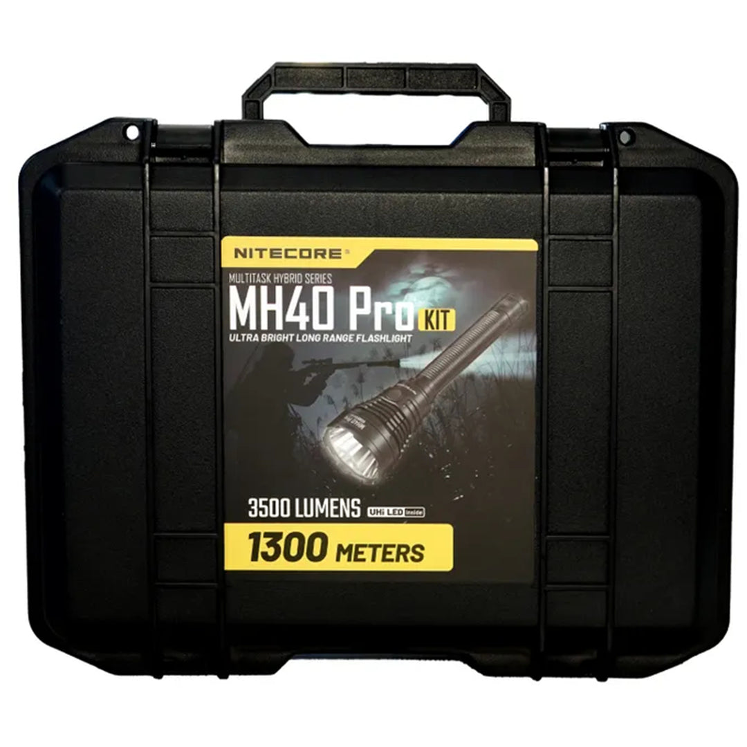 Nitecore MH40 Pro 3500 Lumen Long-Range Hunting Flashlight Kit
