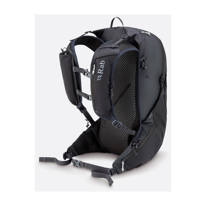 Rab Nitron 25 Lightweight Pack - Anthracite back angle