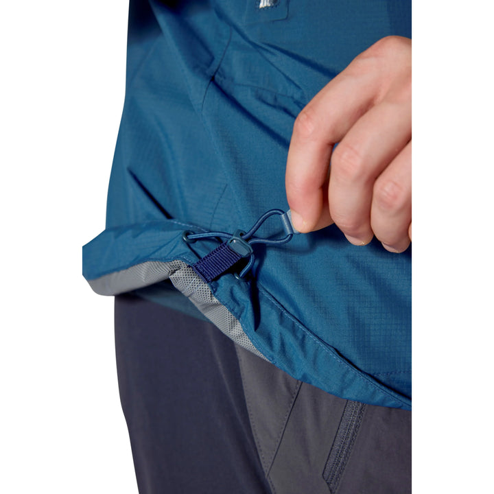 Rab Mens Downpour Mountain Waterproof Jacket — detail | Rab NZ