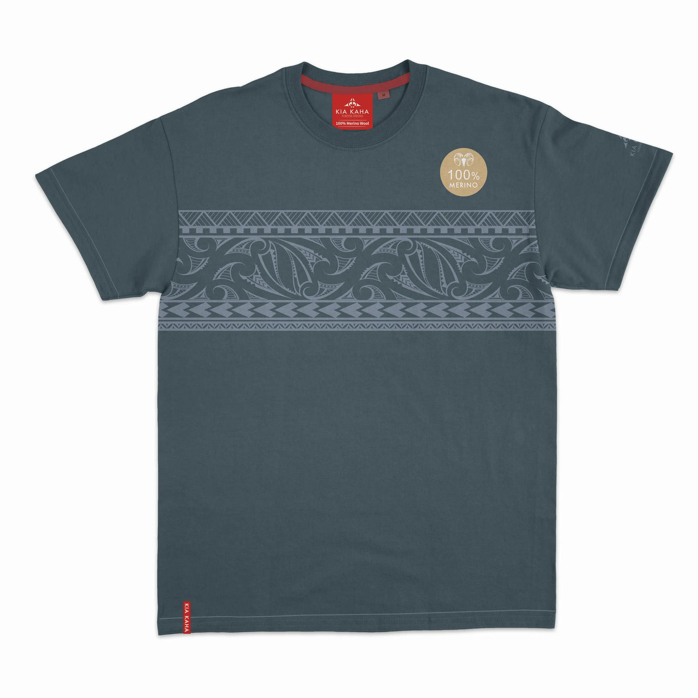 Kia Kaha Mens Merino Tee Shirt