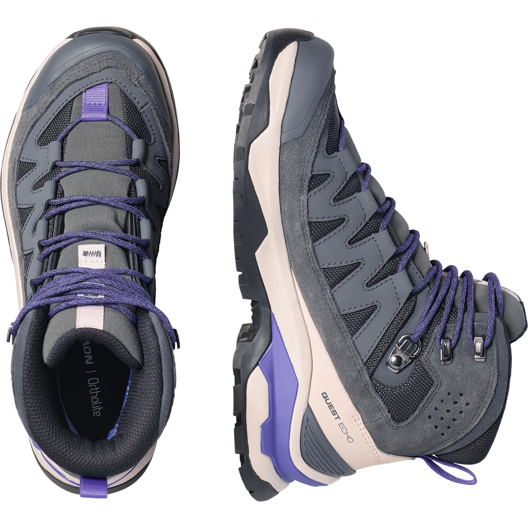 Salomon Womens Quest Echo Gore-Tex Boots — detail | Salomon NZ
