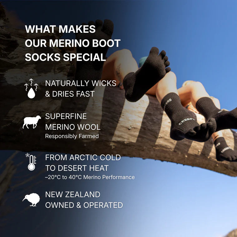 Creepers Merino Low Ankle Sock — detail | Creepers NZ