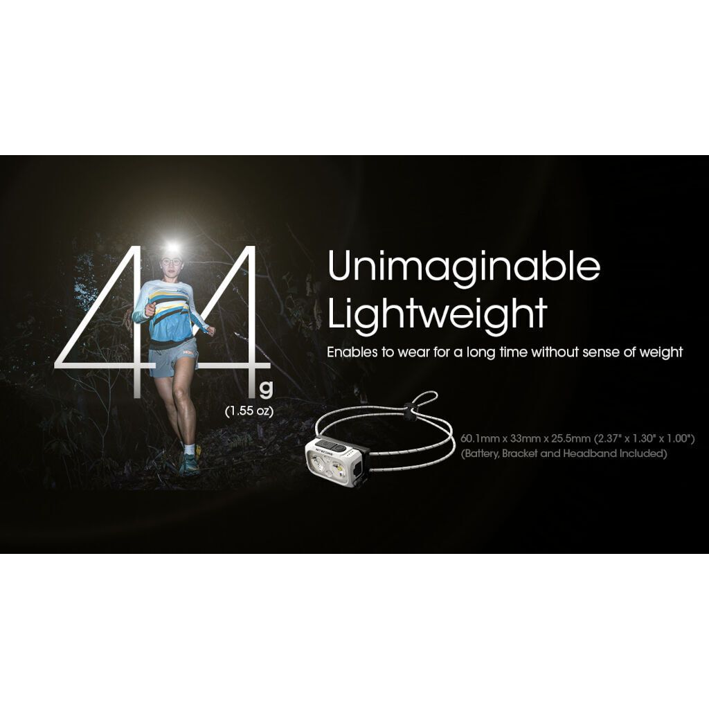 NITECORE NU21 Ultra Lightweight Rechargeable Headtorch (360 Lumens)