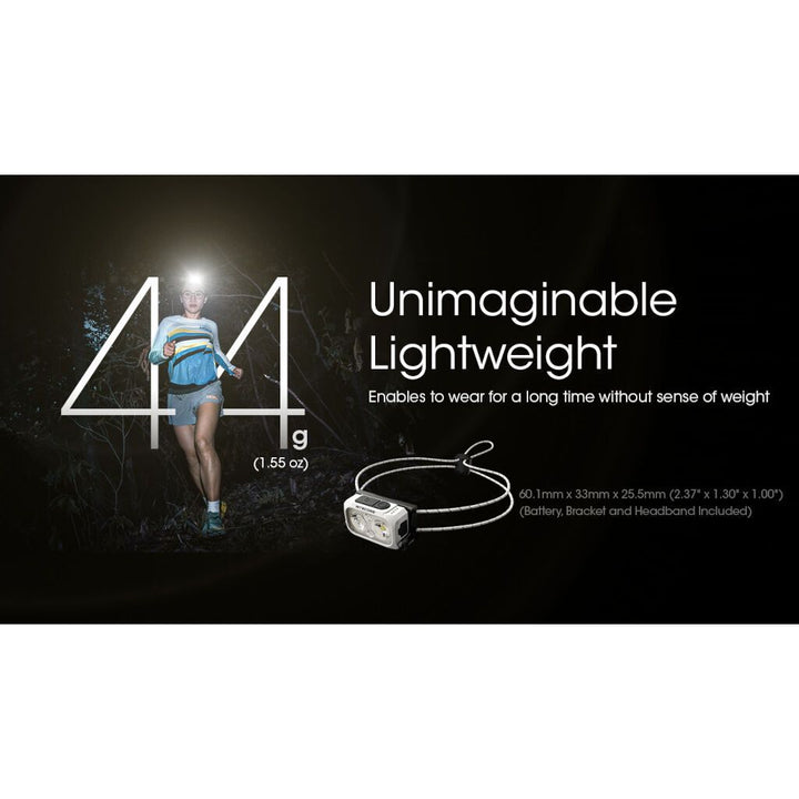 NITECORE NU21 Ultra Lightweight Rechargeable Headtorch (360 Lumens)