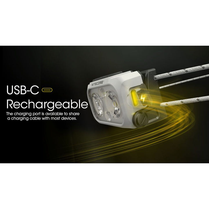 NITECORE NU21 Ultra Lightweight Rechargeable Headtorch (360 Lumens)