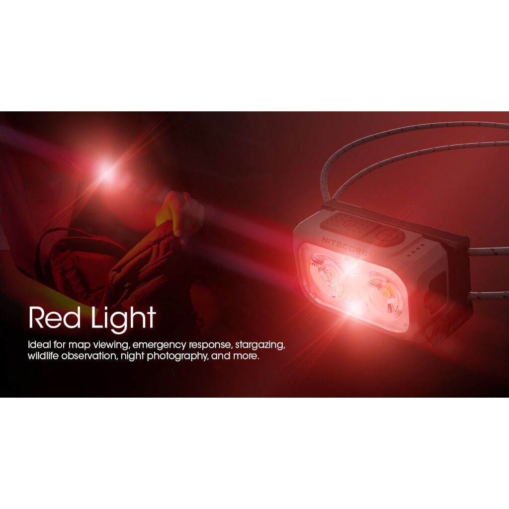 NITECORE NU21 Ultra Lightweight Rechargeable Headtorch (360 Lumens)