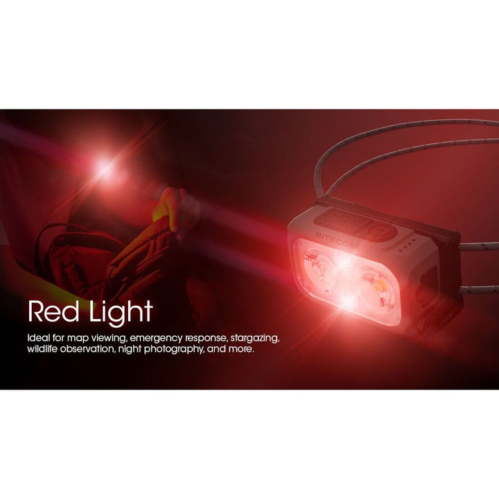 NITECORE NU21 Ultra Lightweight Rechargeable Headtorch (360 Lumens)