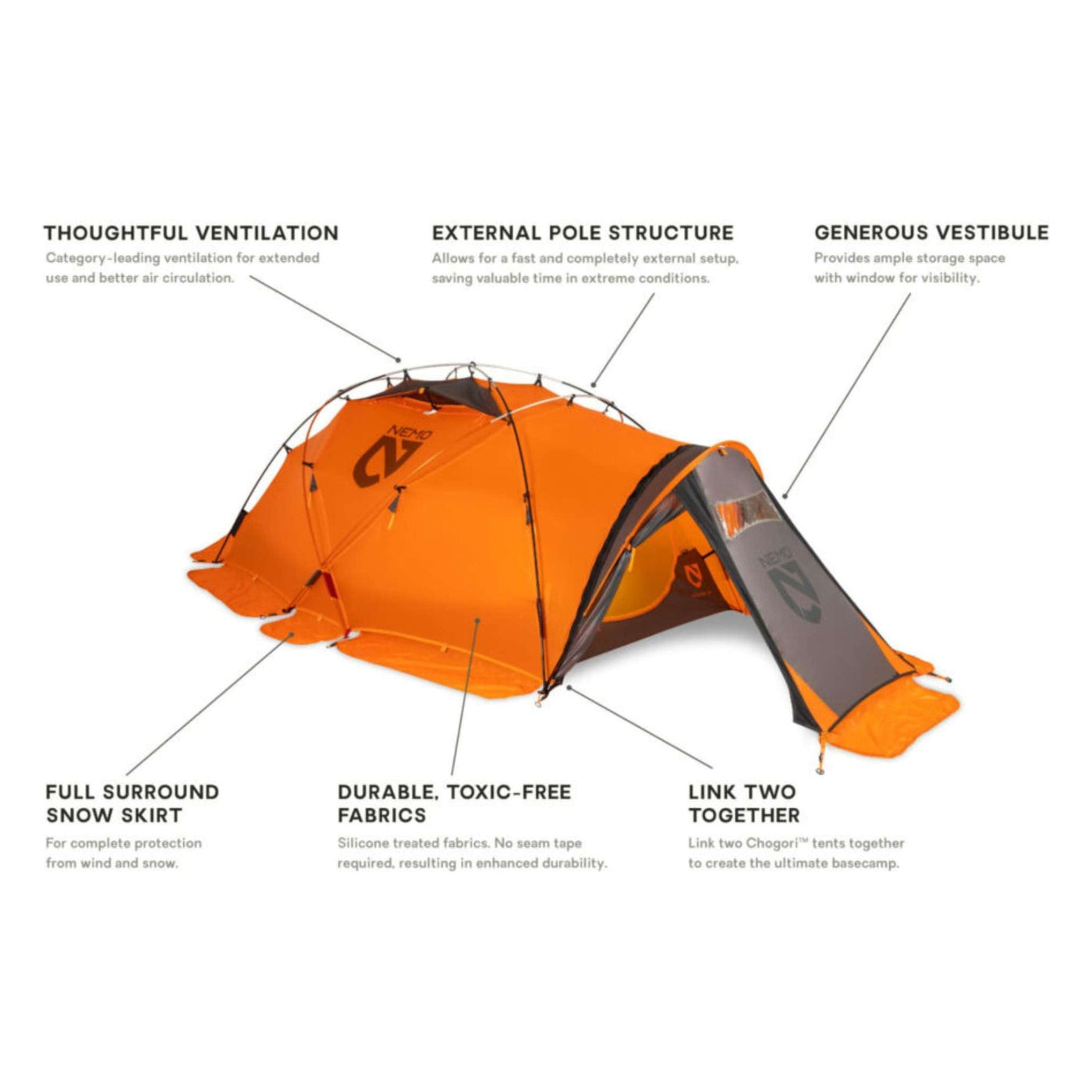 Nemo Chogori Tent - 2 Person