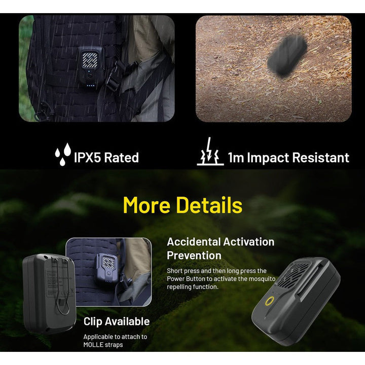 Nitecore EMR40 Portable Electronic Multipurpose Repeller