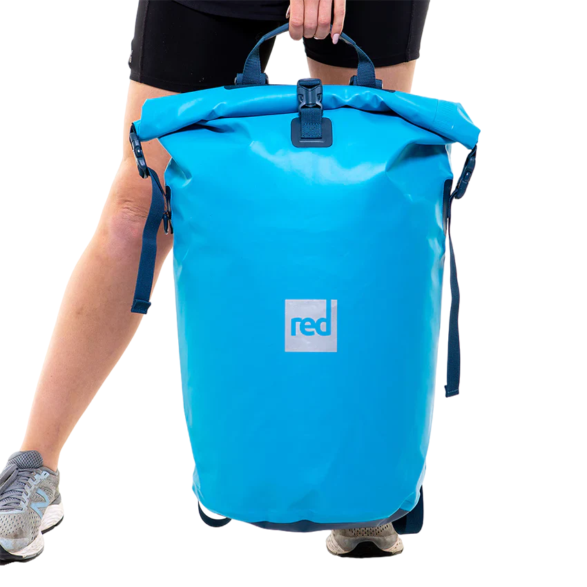 Red Paddle Waterproof Roll Top Dry Bag Backpack — detail | Red Paddle NZ