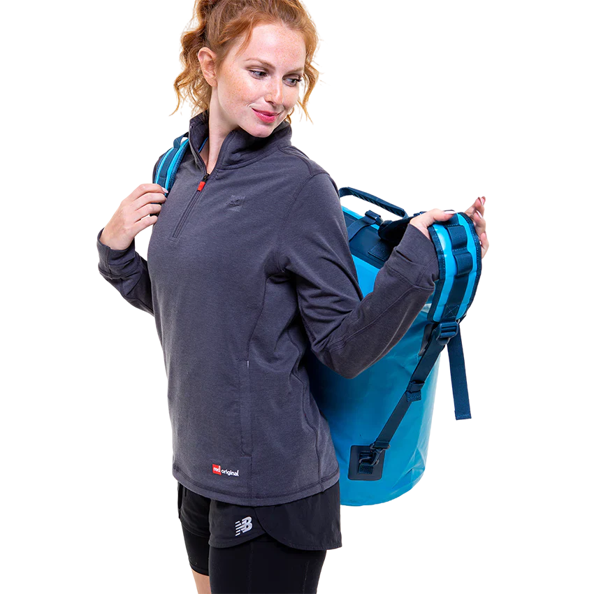 Red Paddle Waterproof Roll Top Dry Bag Backpack — detail | Red Paddle NZ