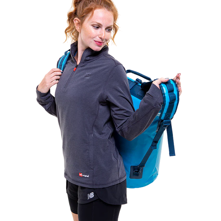 Red Paddle Waterproof Roll Top Dry Bag Backpack — detail | Red Paddle NZ